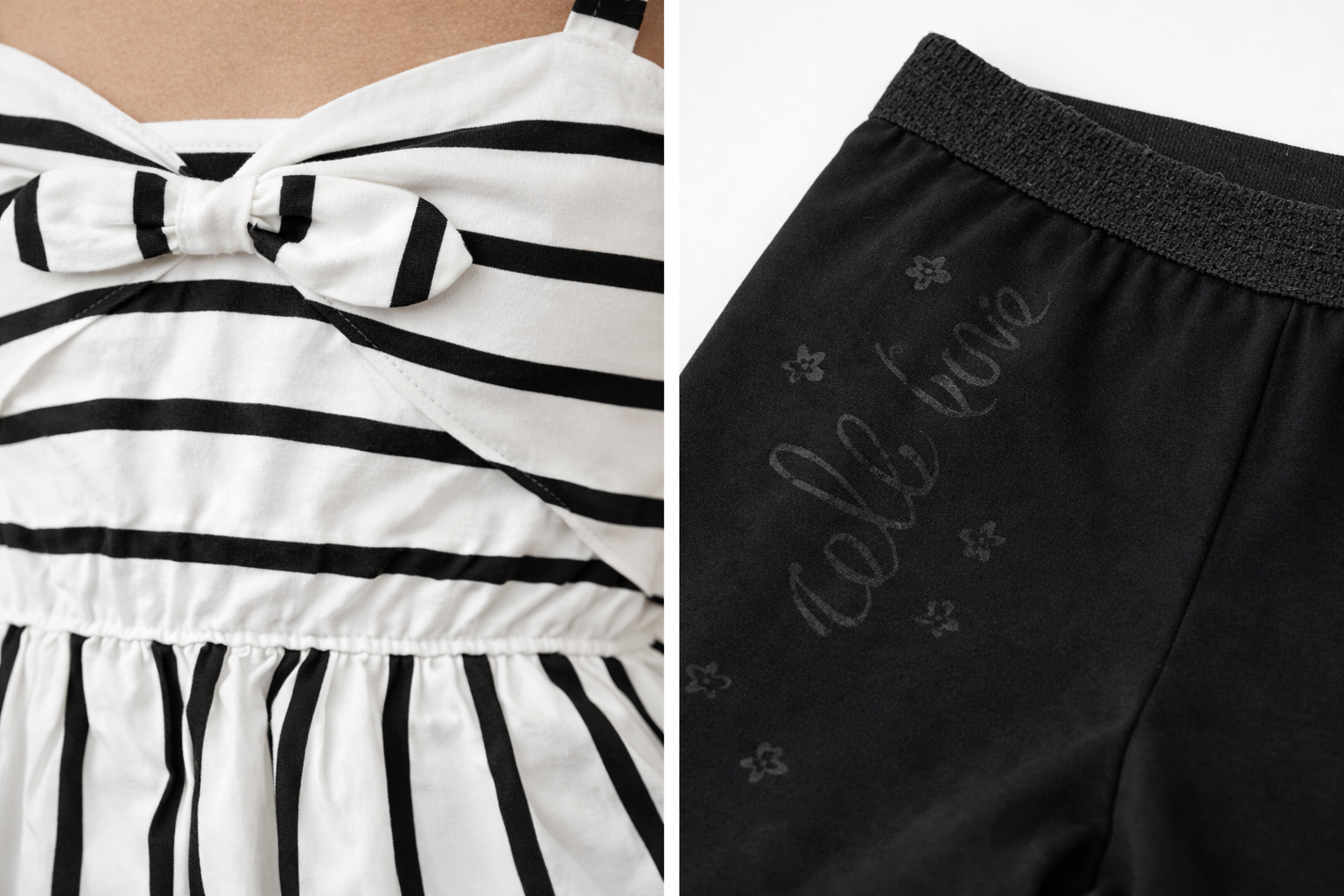 Ensemble fille ado noir & blanc – 16 ans – Image 4