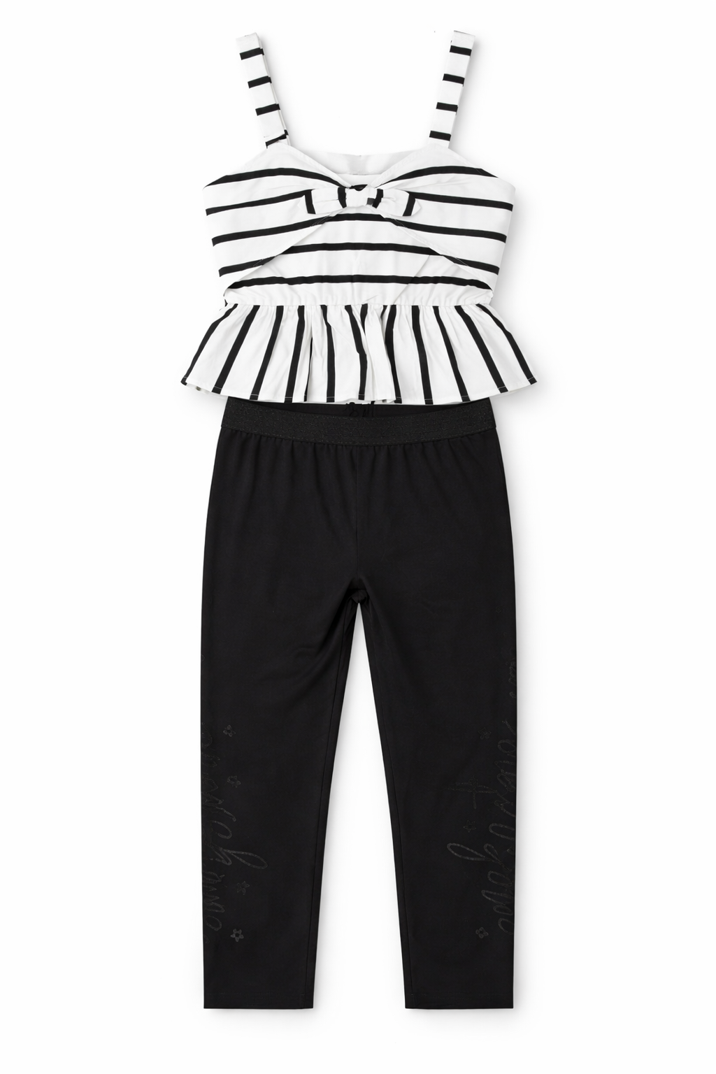 Ensemble fille ado noir & blanc – 16 ans – Image 2