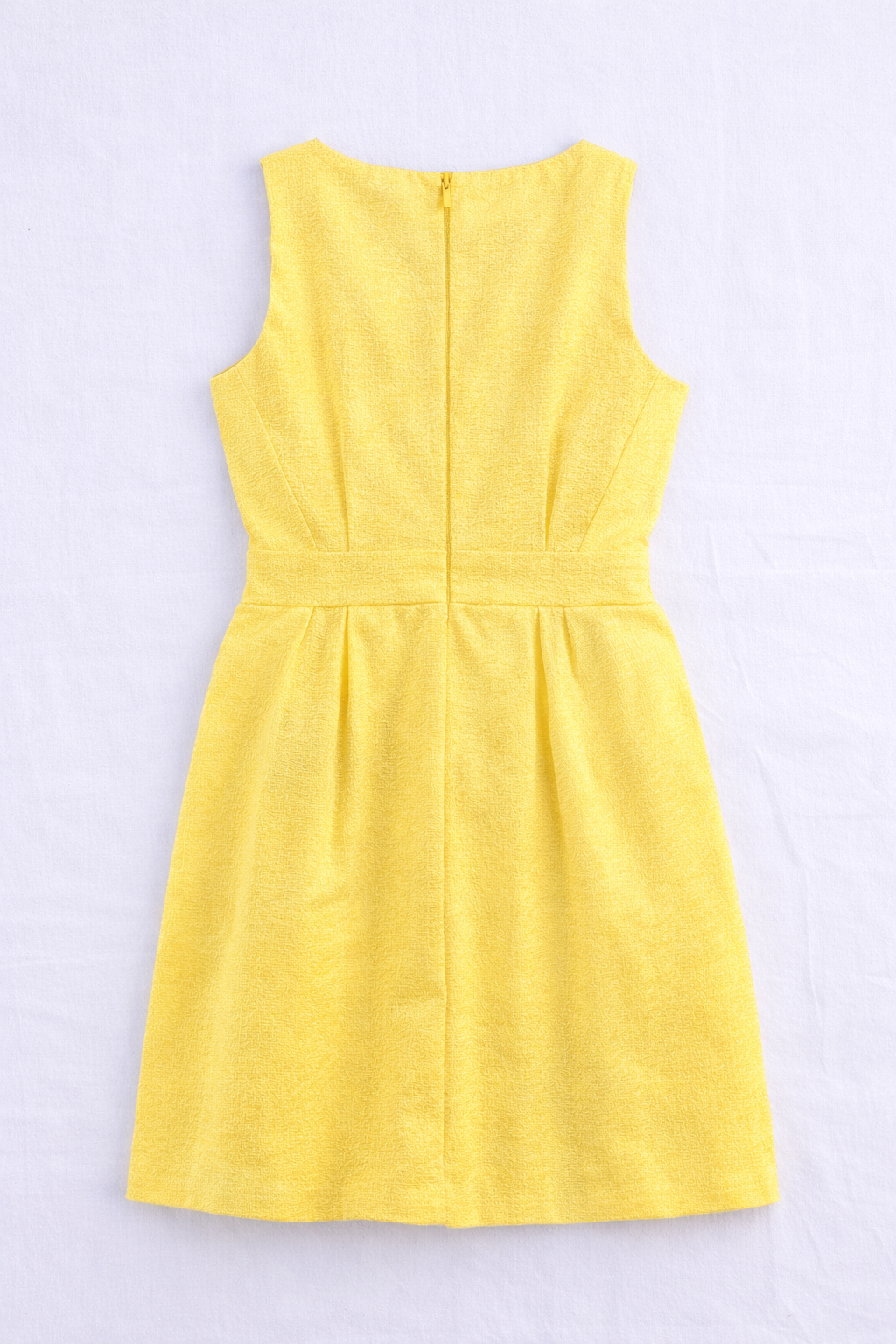 Robe fille jaune élégante – 6 ans – Image 3